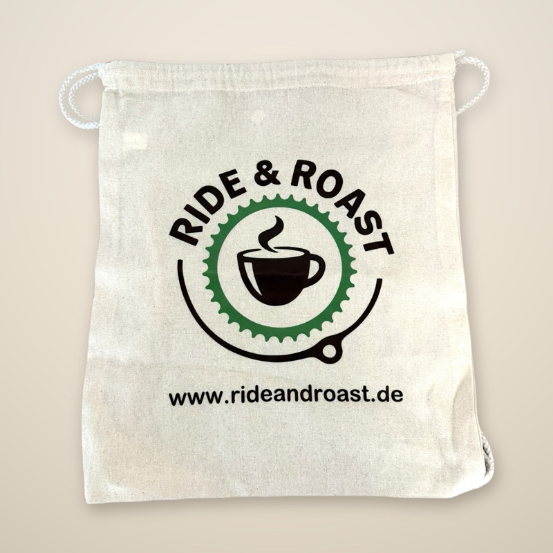 Der Ride & Roast Jute-Rucksack